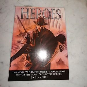 Vintage collectible Heroes book for kids or adults